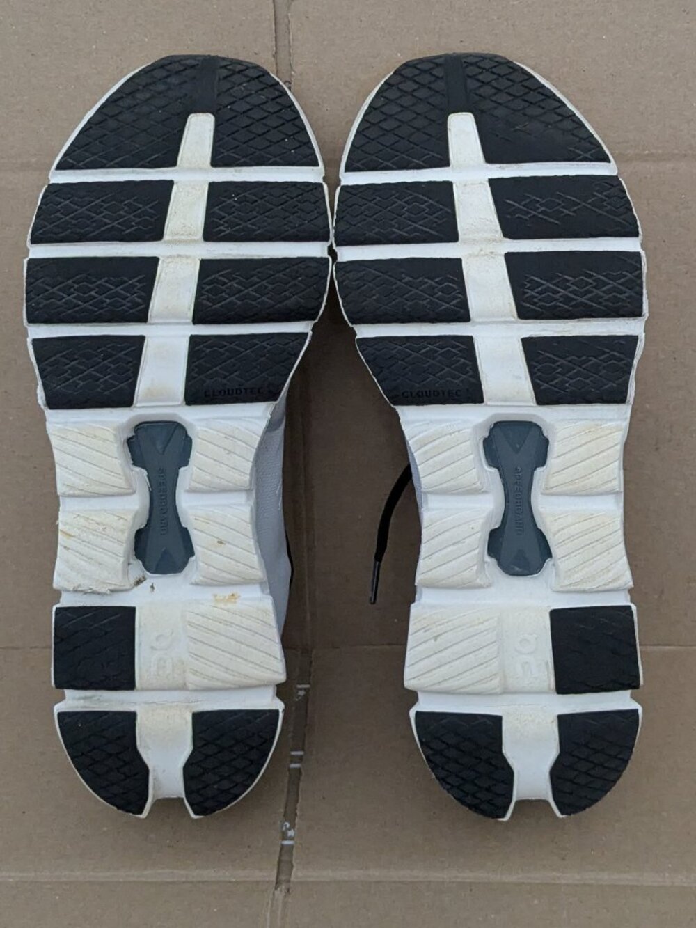 On Men's Sneaker Cloud X 4 3ME30041147 Glacier | Stone Size 14 - Picture 14 of 15